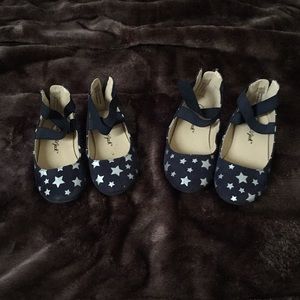 Cat and jack toddler shoes-split size 5 & 7